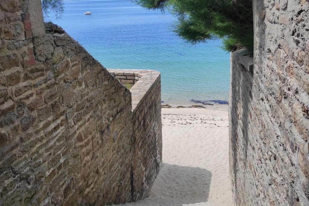 Superbe Maison Familiale A 50 M De La Plage Concarneau Exteriör bild